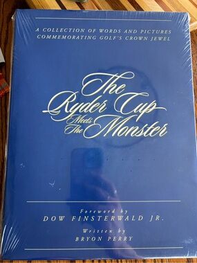 The Ryder Cup Meets the Monster New Sealed by Byron Perry Oakland Hills Golf